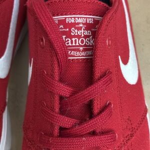 Nike SB Red and Black Zoom Air Men’s Sneakers